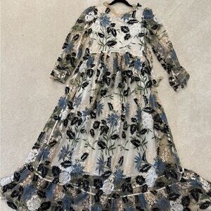 Sister Jane Dream Embroidered Floral Dress